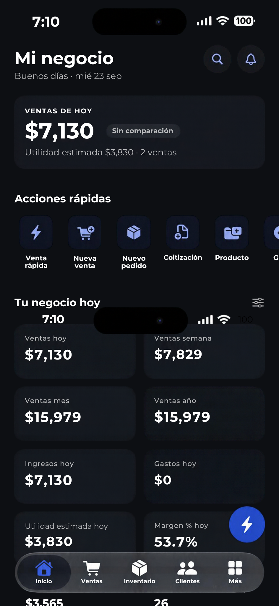 Inicio de Vekran 1.1