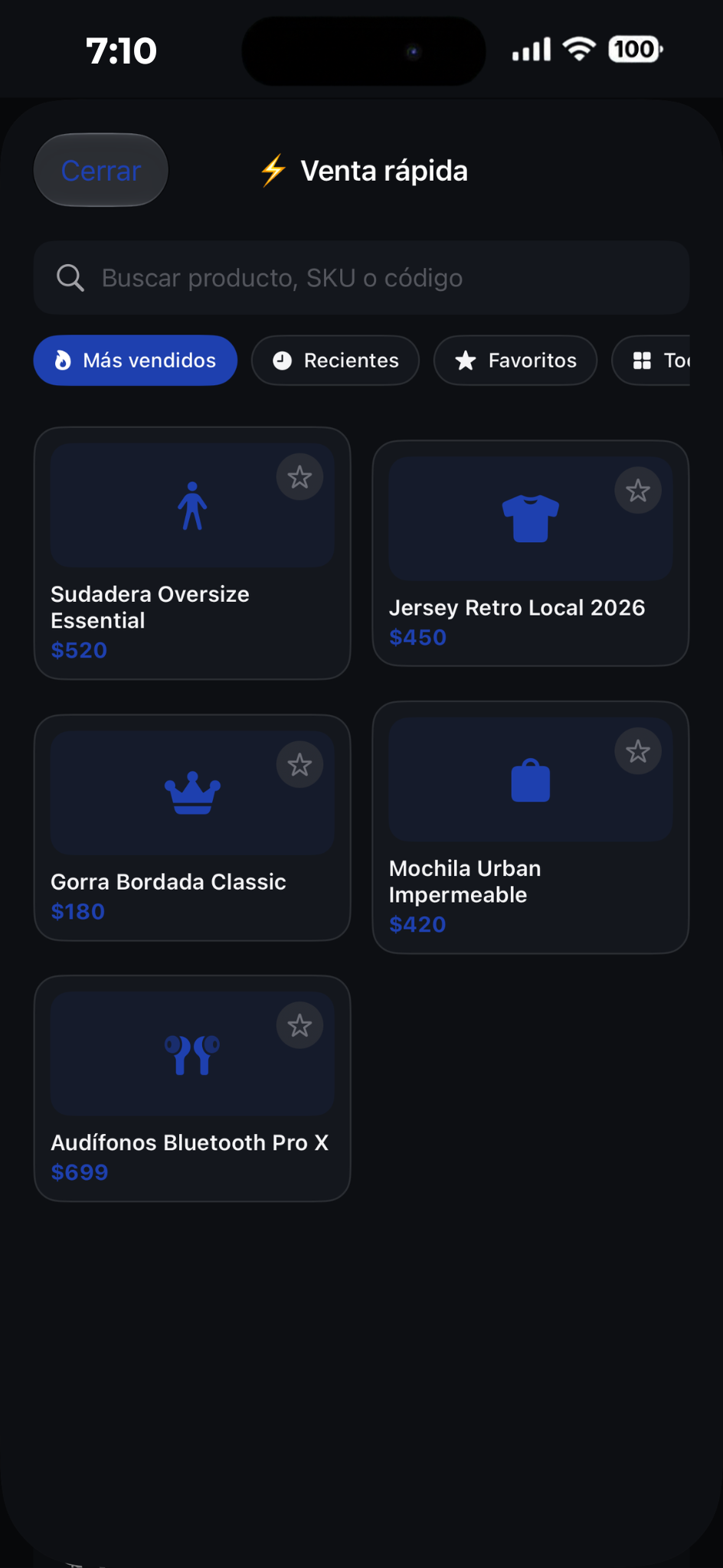Venta rápida de Vekran 1.1